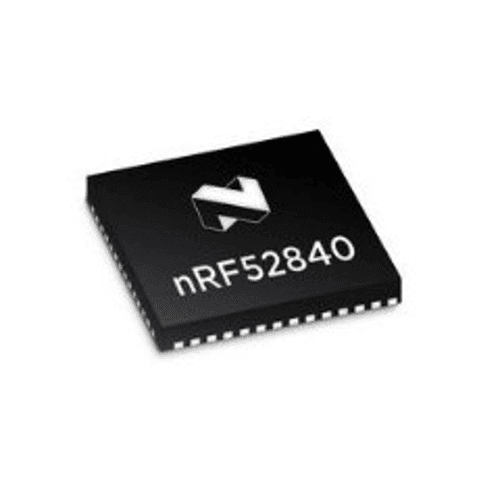 nRF52840 MCU closeup