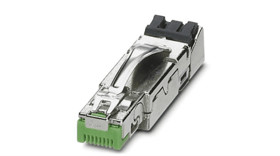 Example of an industrial Ethernet connector