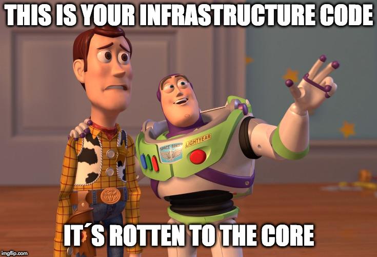 test-driven infrastructure meme