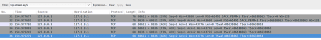 TCP 3-way-handshake and tear down