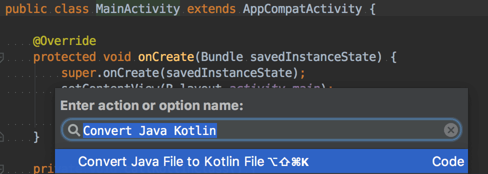 Convert Java class to Kotlin - Image